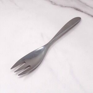 Vintage Wusthof Dreizack Pamir Stainless Steel MCM Flatware, Salad Fork